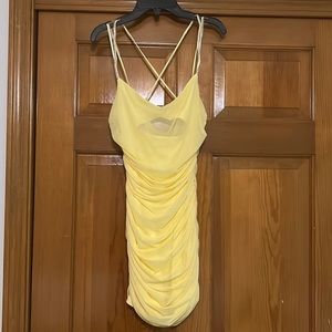 Yellow homecoming dress!